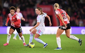 Images Dated 24th November 2023: Southampton Women vs. Arsenal Women: Conti Cup Clash at St. Mary's Stadium