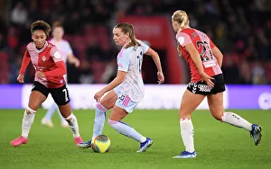 Southampton Women V Arsenal Women - Conti Cup 2023-24 Prints: Southampton Women vs. Arsenal Women: Conti Cup Clash at St. Mary's Stadium
