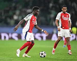 Sporting Lisbon V Arsenal 2024-25 Prints: Sporting Clube de Portugal v Arsenal FC - UEFA Champions League 2024/25 League Phase MD5