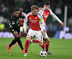 Sporting Lisbon V Arsenal 2024-25 Prints: Sporting Clube de Portugal v Arsenal FC - UEFA Champions League 2024/25 League Phase MD5