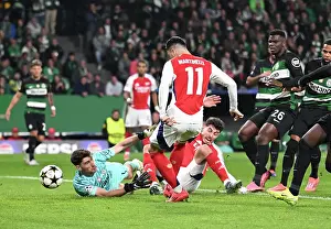 Sporting Lisbon V Arsenal 2024-25 Prints: Sporting Clube de Portugal v Arsenal FC - UEFA Champions League 2024/25 League Phase MD5