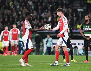 Sporting Lisbon V Arsenal 2024-25 Prints: Sporting Clube de Portugal v Arsenal FC - UEFA Champions League 2024/25 League Phase MD5