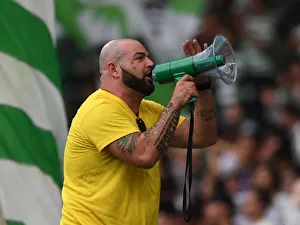 Sporting Lisbon V Arsenal 2018-19 Prints: Sporting Lisbon Fan's Passion: Arsenal vs. Sporting CP, UEFA Europa League 2018-19