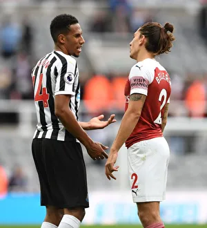Newcastle United V Arsenal 2018-19 Prints: Sportsmanship Shines