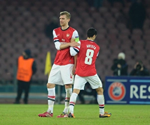 Napoli v Arsenal 2013-14 Collection: SSC Napoli v Arsenal - UEFA Champions League