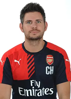 ST ALBANS, ENGLAND - JULY 28: Arsenal Massuer Chris Harvey at Emirates Stadium on July 28