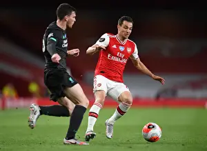 Arsenal V Liverpool 2019-20 Prints: Empty Stadium Showdown: Arsenal vs. Liverpool in the Premier League (2019-20)