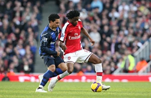 Arsenal V Sunderland 2008-9 Prints: Stalemate Showdown: Song vs. Richardson at Emirates