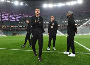 Qarabag V Arsenal 2018-19 Prints: Stefan Lichtsteiner: Arsenal's Focus Before Qarabag Clash in Europa League (Group E)