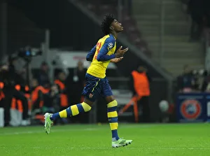 Stefan O'Connor Charges Forward in Galatasaray vs. Arsenal UEFA Champions League Clash