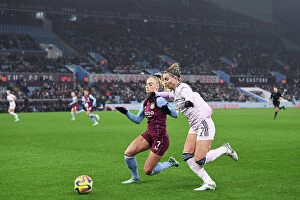 Aston Villa Women v Arsenal Women 2022-23 Collection: Steph Catley in Action: Arsenal vs. Aston Villa - Barclays Women's Super League