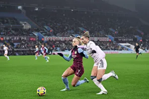 Aston Villa Women V Arsenal Women 2022-23 Prints: Steph Catley in Action: Arsenal vs. Aston Villa - Barclays Women's Super League