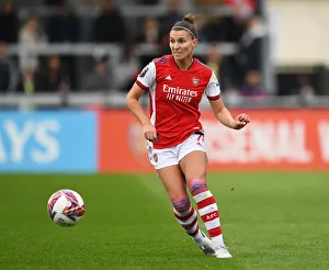 Steph Catley in Action: Arsenal Women vs. Aston Villa Women, FA WSL Clash