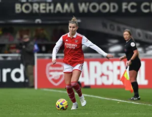 Steph Catley in Action: Arsenal Women vs. Everton Women (FA Women's Super League 2022-23)