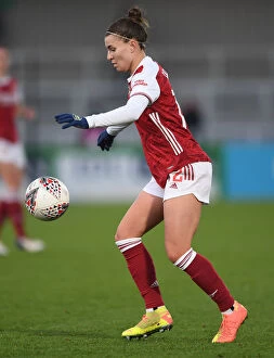 Images Dated 6th December 2020: Steph Catley in Action: Arsenal Women vs Birmingham City Women, FA WSL 2020-21