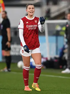 Arsenal Women V Birmingham City Women 2020-21 Prints: Steph Catley in Action: Arsenal Women vs Birmingham City Women, FA WSL Match, 2020-21