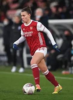 Arsenal Women V Birmingham City Women 2020-21 Prints: Steph Catley in Action: Arsenal Women vs Birmingham City Women, FA WSL (December 2020)