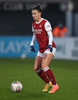Arsenal Women V Birmingham City Women 2020-21 Prints: Steph Catley in Action: Arsenal Women vs Birmingham City Women