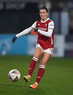 Steph Catley in Action: Arsenal Women vs Birmingham City Women, Barclays FA WSL, December 2020