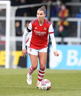 Images Dated 5th February 2022: Steph Catley in Action: Arsenal Women vs Manchester United Women - Barclays FA WSL Clash