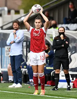 Steph Catley in Action: Arsenal Women vs Reading Women, Barclays FA WSL Match
