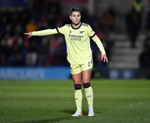 Steph Catley in Action: Chelsea Women vs Arsenal Women, FA WSL 2021-22