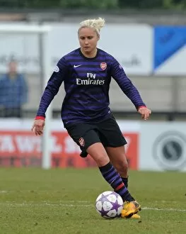 Images Dated 20th March 2013: Steph Houghton (Arsenal Ladies). Arsenal Ladies 3: 1 ASD Torres. Womens UEFA Cup
