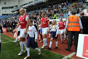 Steph Houghton and Ellen White (Arsenal). Arsenal Ladies 2:0 Bristol Academy Steph Houghton and Ellen White (Arsenal). Arsenal Ladies 2:0 Bristol Academy