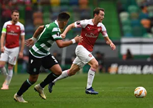Stephan Lichtsteiner in Action: Arsenal vs. Sporting Lisbon, Europa League 2018-19