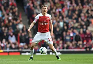 Stephan Lichtsteiner in Action: Arsenal vs Brighton & Hove Albion, Premier League 2018-19