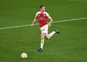 Arsenal V Sporting Clube De Portugal 2018-19 Prints: Stephan Lichtsteiner in Action: Arsenal vs Sporting CP, UEFA Europa League 2018-19