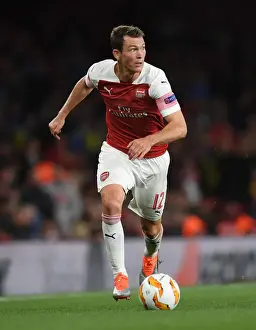 Stephan Lichtsteiner in Action: Arsenal vs Vorskla Poltava, UEFA Europa League 2018-19