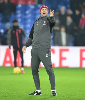 Crystal Palace V Arsenal 2017-18 Prints: Steve Bould: Arsenal Assistant Ahead of Crystal Palace Clash (2017-18)