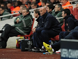 Arsenal V Olympiacos 2012-13 Prints: Steve Bould: Arsenal Assistant Manager