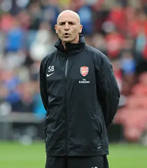 Steve Bould: Arsenal Assistant Manager at Arsenal v Anderlecht Pre-Season Match, 2012