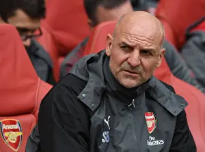 Steve Bould: Arsenal Assistant Manager Before Arsenal vs Brighton & Hove Albion, Premier League 2017-18