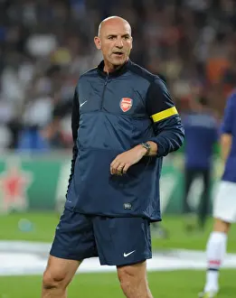 Montpellier V Arsenal 2012-13 Prints: Steve Bould: Arsenal's Assistant Manager Gears Up for Montpellier Clash (2012-13)