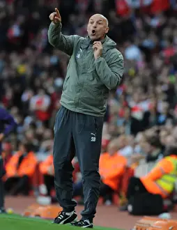 Steve Bould Leads Arsenal: Arsenal vs Swansea City, 2016-17