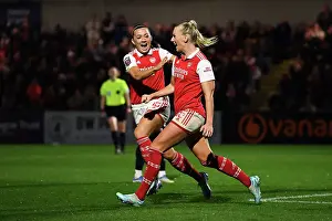 Arsenal Women V West Ham United Women 2022-23 Prints: Stina Blackstenius Scores Double: Arsenal Clinch Super League Win vs. West Ham
