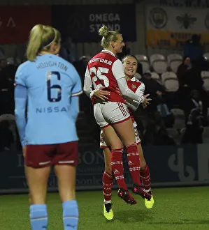 Stina Blackstenius Scores Dramatic FA Cup Semi-Final Winning Goal for Arsenal Women Against Manchester City