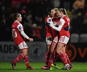 Arsenal Women V Liverpool Women 2022-23 Prints: Stina Blackstenius Scores First Goal: Arsenal Women Triumph Over Liverpool Women in FA Women's Super League