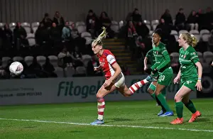 Arsenal Women V Coventry United Women 2021-22 Prints: Stina Blackstenius Scores First Goal: Arsenal Women's FA Cup Quarterfinal vs Coventry United