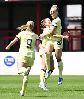 West Ham United Women V Arsenal Women 2021-22 Prints: Stina Blackstenius Scores First Goal: Arsenal Women's Victory over West Ham United in FA WSL Showdown