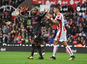 Images Dated 19th August 2017: Stoke City v Arsenal - Premier League