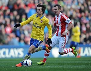 Images Dated 1st March 2014: Stoke City v Arsenal - Premier League