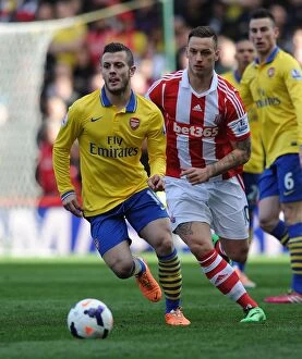 Images Dated 1st March 2014: Stoke City v Arsenal - Premier League