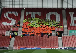 Stoke City V Arsenal 2011-12 Prints: Stoke City vs Arsenal: Stewards Prepare for Premier League Clash