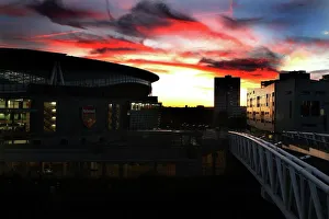 Sunset over Emirates