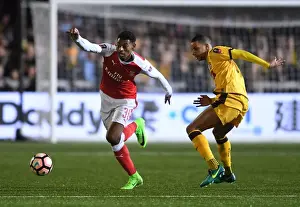 Sutton United V Arsenal 2016-17 Prints: Sutton United vs. Arsenal: The FA Cup Fifth Round Battle