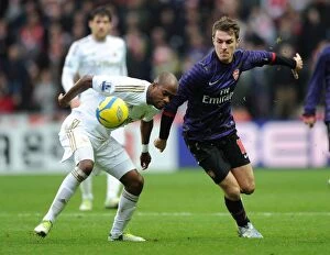 Images Dated 6th January 2013: Swansea City v Arsenal - FA Cup Third Round